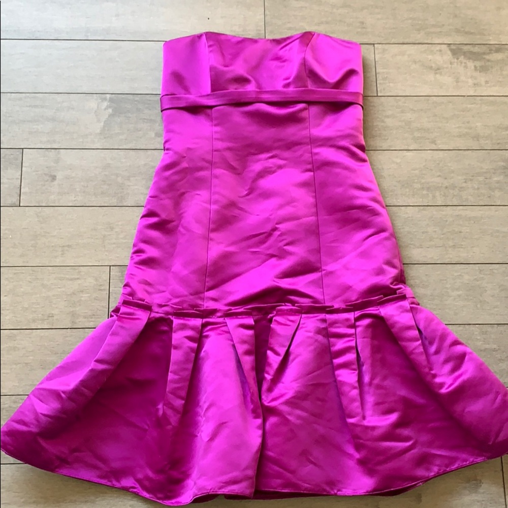NWOT Melissa Sweet purple satin dress